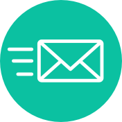 envelope in motion icon