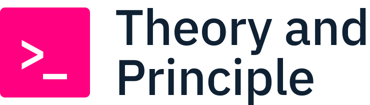 Theory and Principle